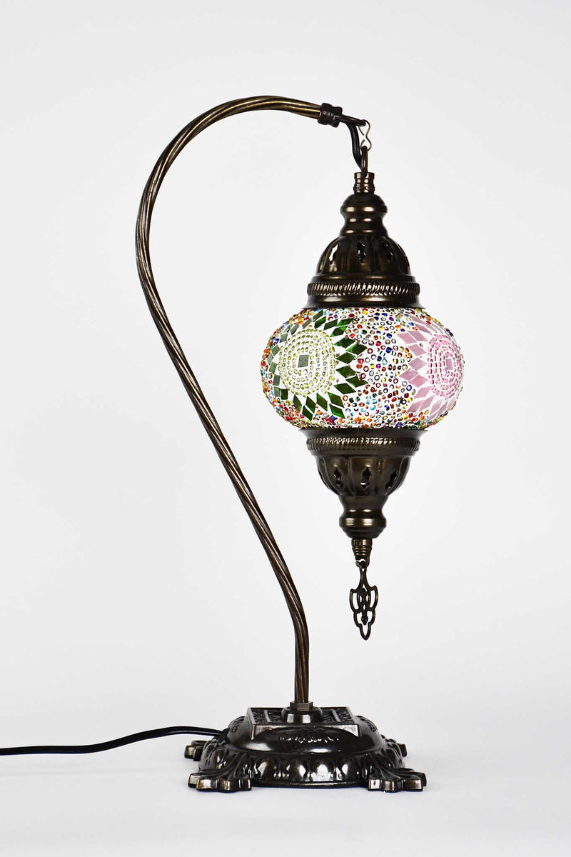 Turkish Lamp Hanging Colourful Beads Four Sides Star Lighting Sydney Grand Bazaar 