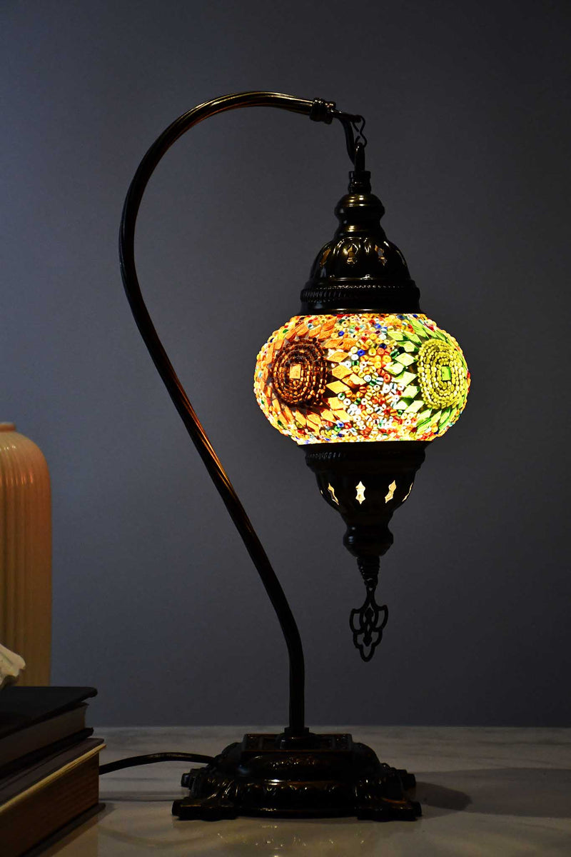 Turkish Lamp Hanging Colourful Beads Four Sides Star Lighting Sydney Grand Bazaar 