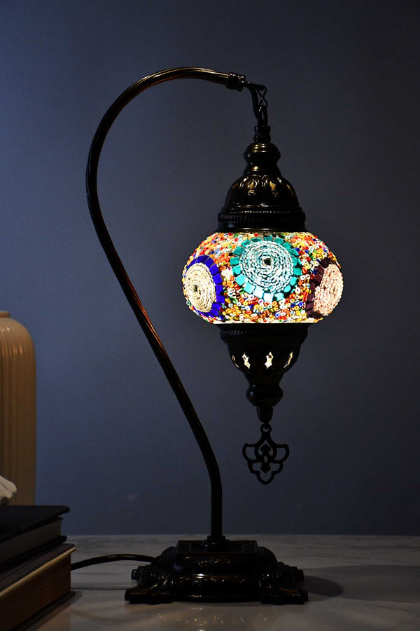 Turkish Lamp Hanging Colourful Beads Multi Circle Lighting Sydney Grand Bazaar 