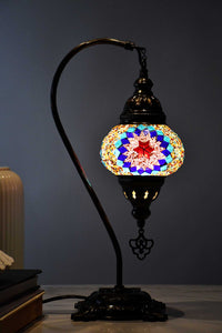Turkish Lamp Hanging Colourful beads Star Blue Pink Lighting Sydney Grand Bazaar 