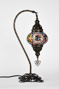 Turkish Lamp Hanging Colourful Mosaic Circle Red Lighting Sydney Grand Bazaar 