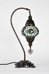 Turkish Lamp Hanging Dark Green Mosaic Star Lighting Sydney Grand Bazaar 