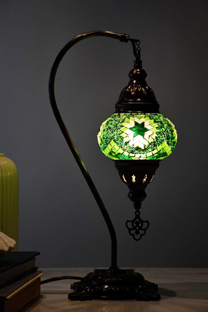 Turkish Lamp Hanging Green New Star Beads Lighting Sydney Grand Bazaar 