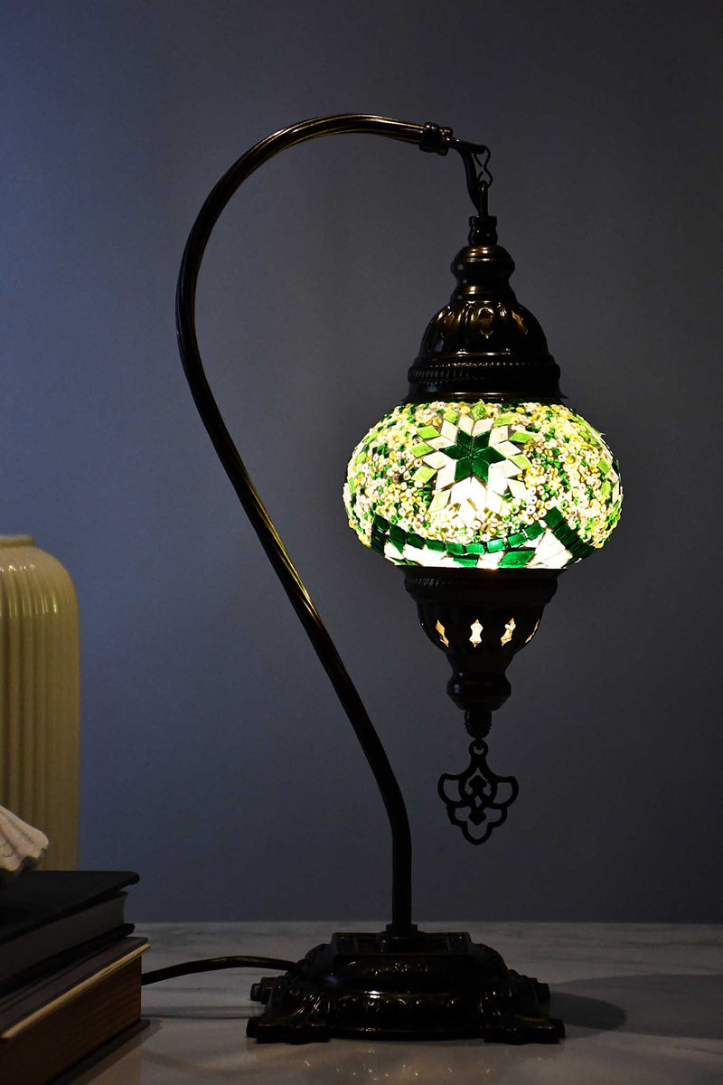 Turkish Lamp Hanging Light Green New Star Beads Lighting Sydney Grand Bazaar 
