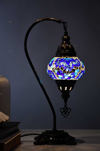 Turkish Lamp Hanging Mosaic Blue New Star Lighting Sydney Grand Bazaar 