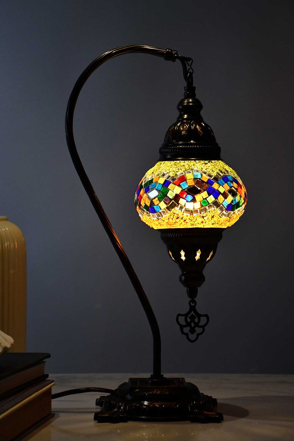 Turkish Lamp Hanging Multicoloured Infinity Lighting Sydney Grand Bazaar 