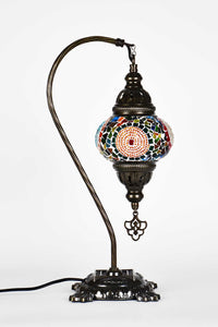 Turkish Lamp Hanging Multicoloured Mix Circle Beads Style 1 Lighting Sydney Grand Bazaar 