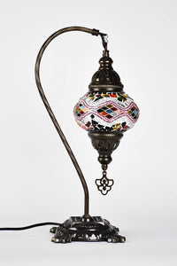 Turkish Lamp Hanging Multicoloured Red Kilim Lighting Sydney Grand Bazaar 