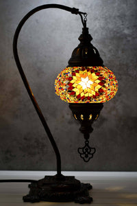 Turkish Lamp Hanging Multicoloured Red Star Beads Lighting Sydney Grand Bazaar 