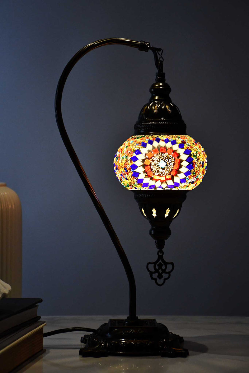 Turkish Lamp Hanging Multicoloured Round Beads Lighting Sydney Grand Bazaar 
