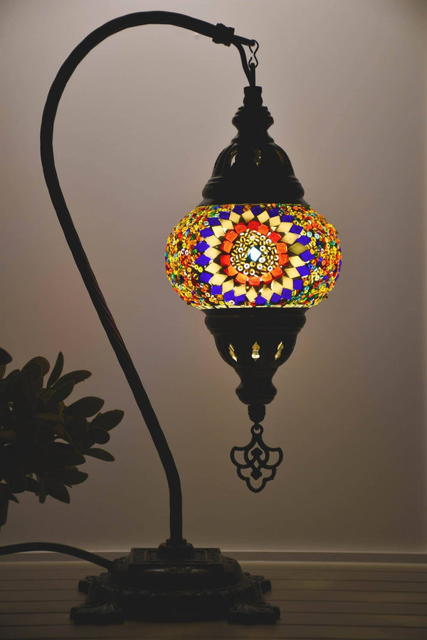 Turkish Lamp Hanging Multicoloured Round Beads Lighting Sydney Grand Bazaar 