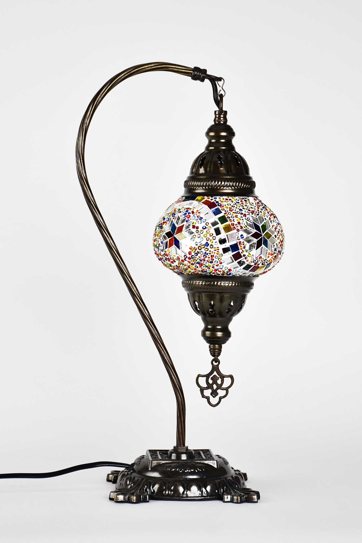Turkish Lamp Hanging Multicoloured Round Star Lighting Sydney Grand Bazaar 