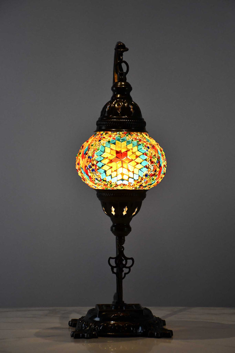 Turkish Lamp Hanging Multicoloured Star Beads Lighting Sydney Grand Bazaar 