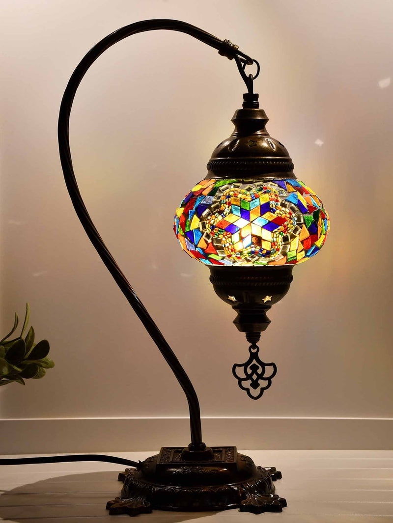 Turkish Lamp Hanging Multicoloured Traditional Star Lighting Sydney Grand Bazaar 