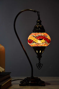 Turkish Lamp Hanging Red Orange Infinity Lighting Sydney Grand Bazaar 