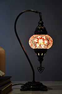 Turkish Lamp Hanging Red Pink Star Beads Lighting Sydney Grand Bazaar 