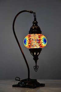 Turkish Lamp Hanging Traditional Multicoloured Star Beads Lighting Sydney Grand Bazaar 