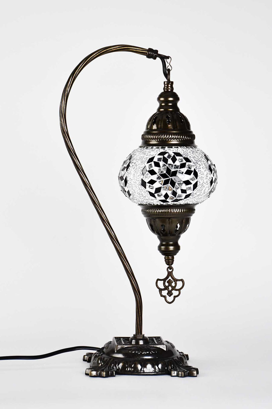 Lamp black shop and white