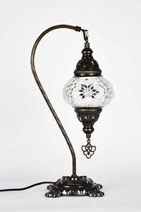 Turkish Lamp Hanging White Round Mosaic Star Lighting Sydney Grand Bazaar 
