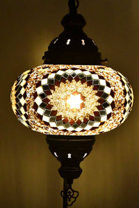 Turkish Lamp Large Brown Star Design 1 Lighting Sydney Grand Bazaar 