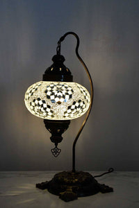 Turkish Lamp Large Clear White Multi Star Lighting Sydney Grand Bazaar 