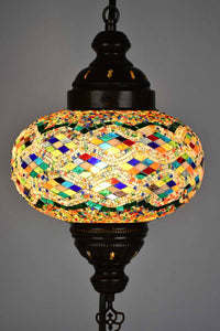 Turkish Lamp Large Colorful Beads Long Kilim Lighting Sydney Grand Bazaar 