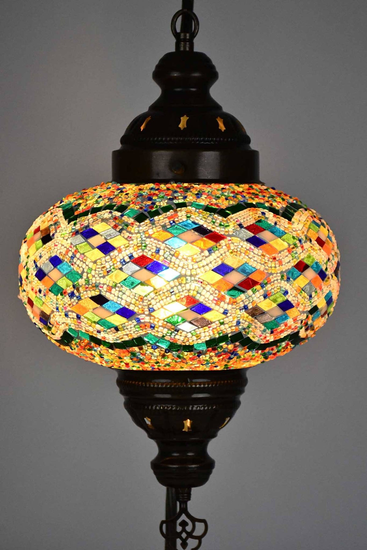 Turkish Lamp Large Colorful Beads Long Kilim Lighting Sydney Grand Bazaar 