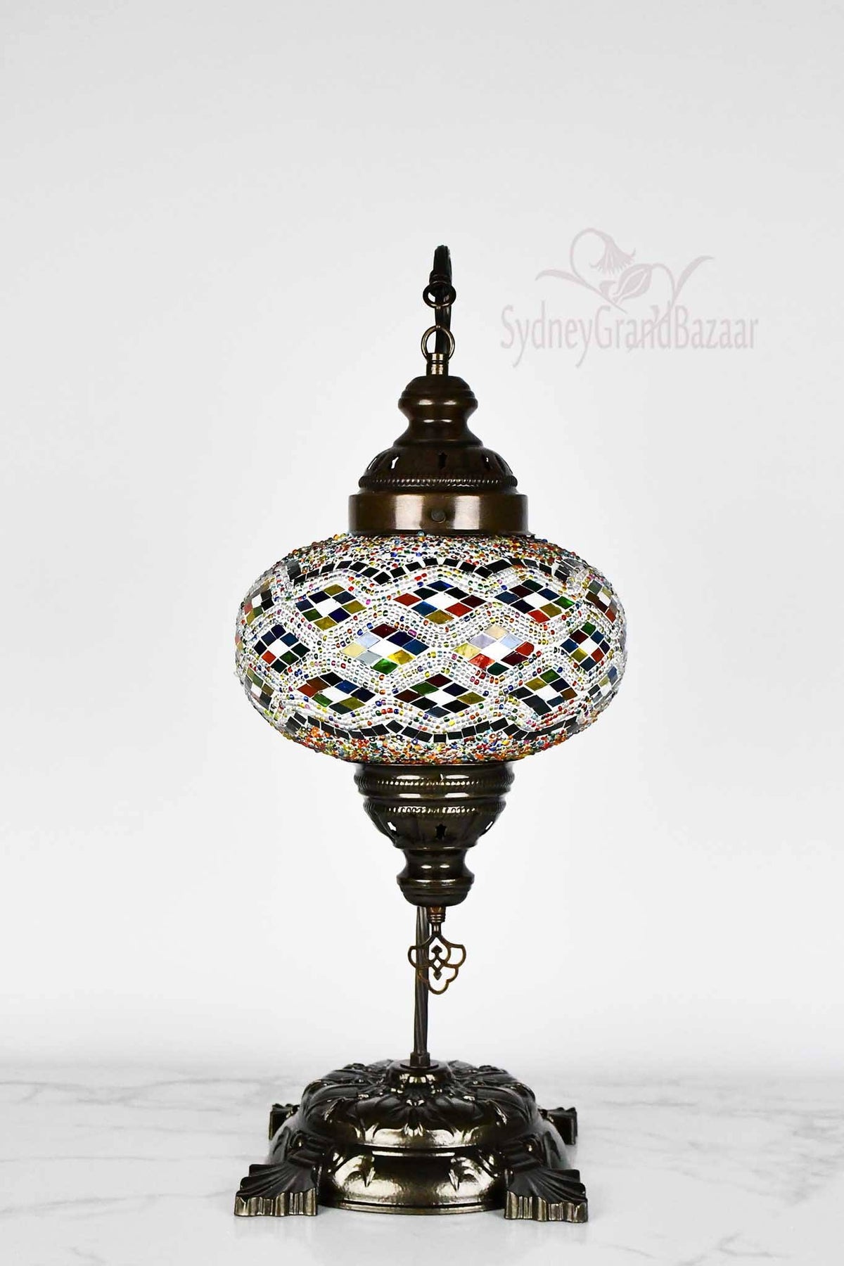 Turkish Lamp Large Colorful Beads Long Kilim Lighting Sydney Grand Bazaar 