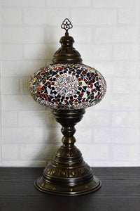 Turkish Lamp Large Multicoloured Mosaic Circle Lighting Sydney Grand Bazaar 