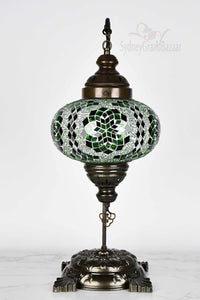 Turkish Lamp Large Star Beads Green Design 3 Lighting Sydney Grand Bazaar 