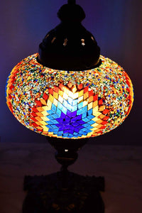 Turkish Lamp Large Star Rainbow Design 2 Lighting Sydney Grand Bazaar 