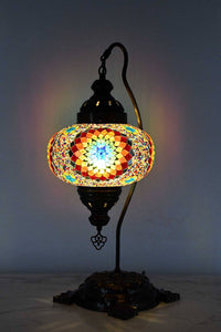 Turkish Lamp Large Star Rainbow Design 3 Lighting Sydney Grand Bazaar 