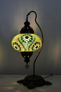 Turkish Lamp Large Star Wave Green Lighting Sydney Grand Bazaar 