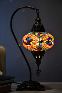 Turkish Lamp Multicoloured Large Diamond Beads Lighting Sydney Grand Bazaar 