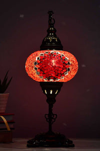 Turkish Lamp Red Star Beads Lighting Sydney Grand Bazaar 