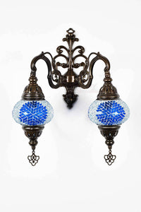 Turkish Light Double Wall Hanging Turquoise Star Beads Lighting Sydney Grand Bazaar 