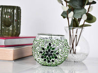 Turkish Mosaic Candle Holder Green Design 5 Lighting Sydney Grand Bazaar 