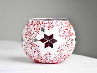 Turkish Mosaic Candle Holder Red Star Lighting Sydney Grand Bazaar 