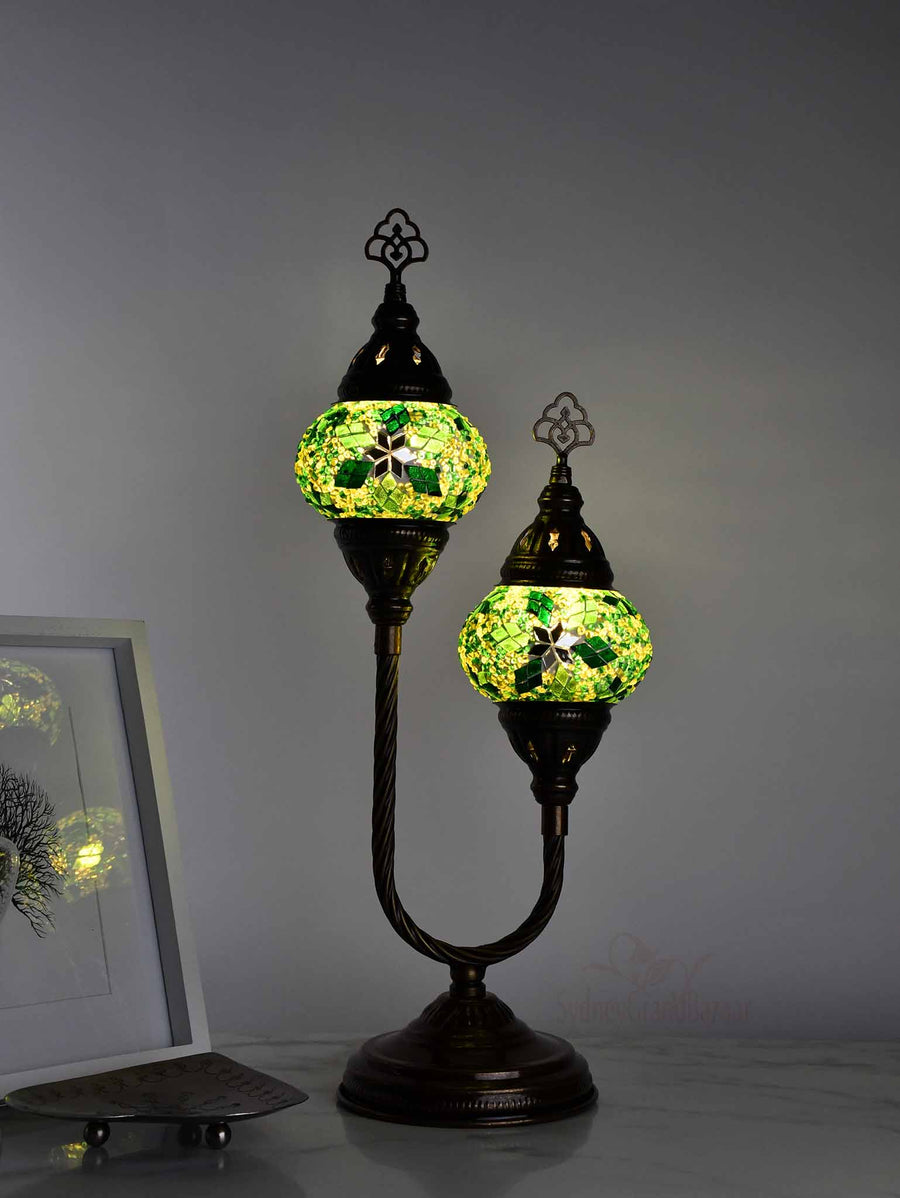 Small mosaic hot sale table lamp