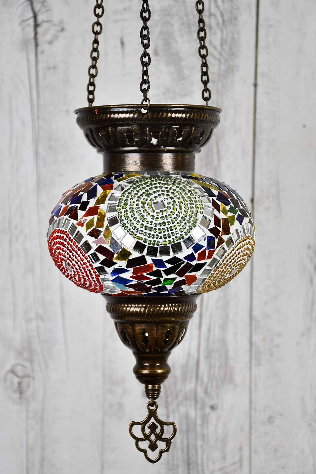 Turkish Mosaic Tealight Multicoloured Design 2 Lighting Sydney Grand Bazaar 