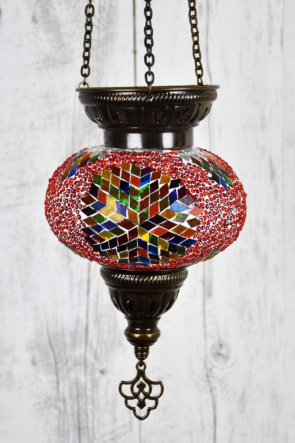 Turkish Mosaic Tealight Multicoloured Design 3 Lighting Sydney Grand Bazaar 