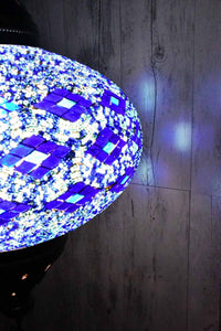 Turkish Pendant Light Blue Long Kilim B5 Lighting Sydney Grand Bazaar 