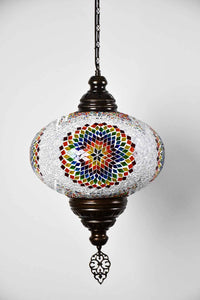 Turkish Pendant Light Clear Beads Rainbow Star B5 Lighting Sydney Grand Bazaar 