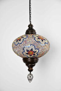 Turkish Pendant Light Colorful Beads Multi Flower B5 Lighting Sydney Grand Bazaar 