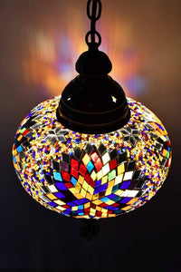 Turkish Pendant Light Colourful Beads Star B4 Lighting Sydney Grand Bazaar 