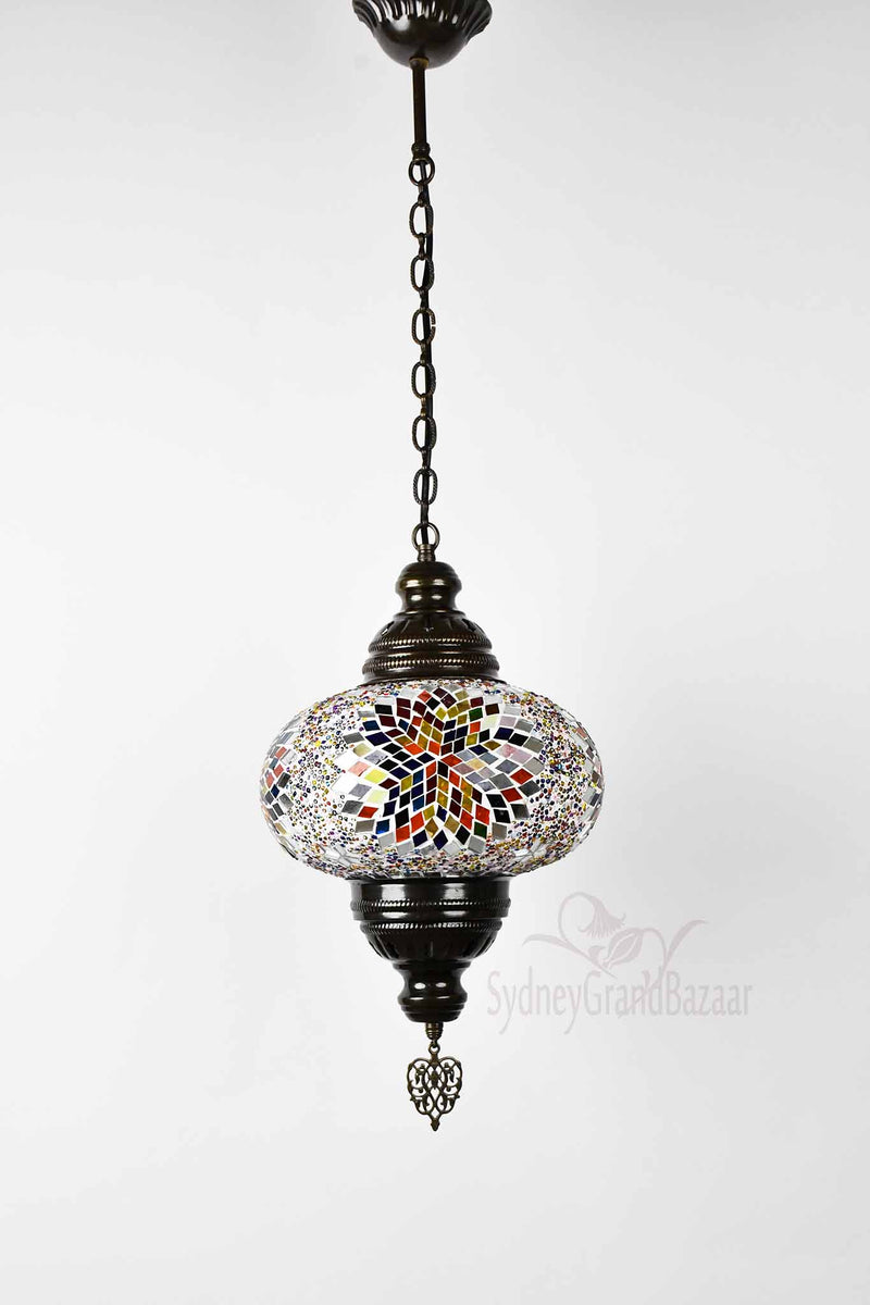 Turkish Pendant Light Colourful Beads Star B4 Lighting Sydney Grand Bazaar 