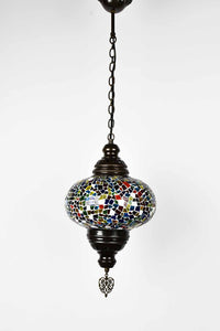 Turkish Pendant Light Colourful Mosaic B4 Lighting Sydney Grand Bazaar 