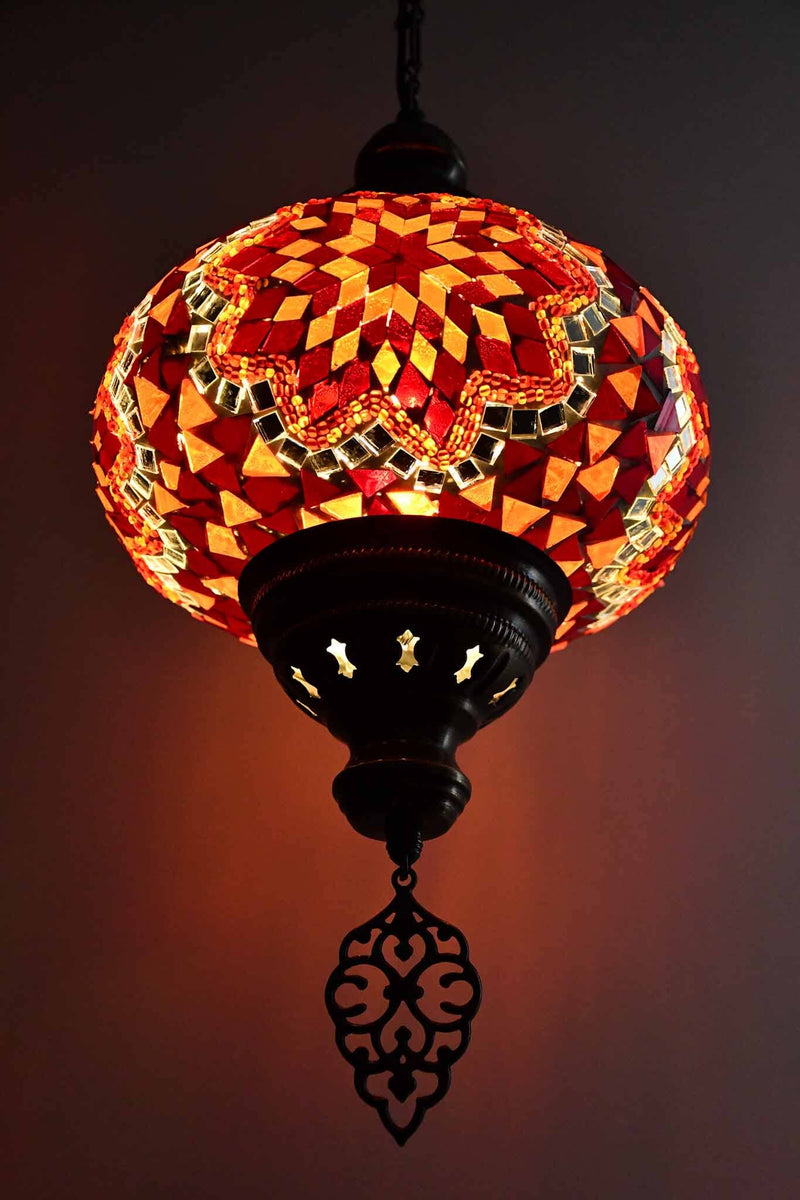 Turkish mosaic chandelier deals