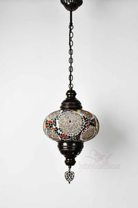 Turkish Pendant Light Multi Circle Colorful Beads B4 Lighting Sydney Grand Bazaar 