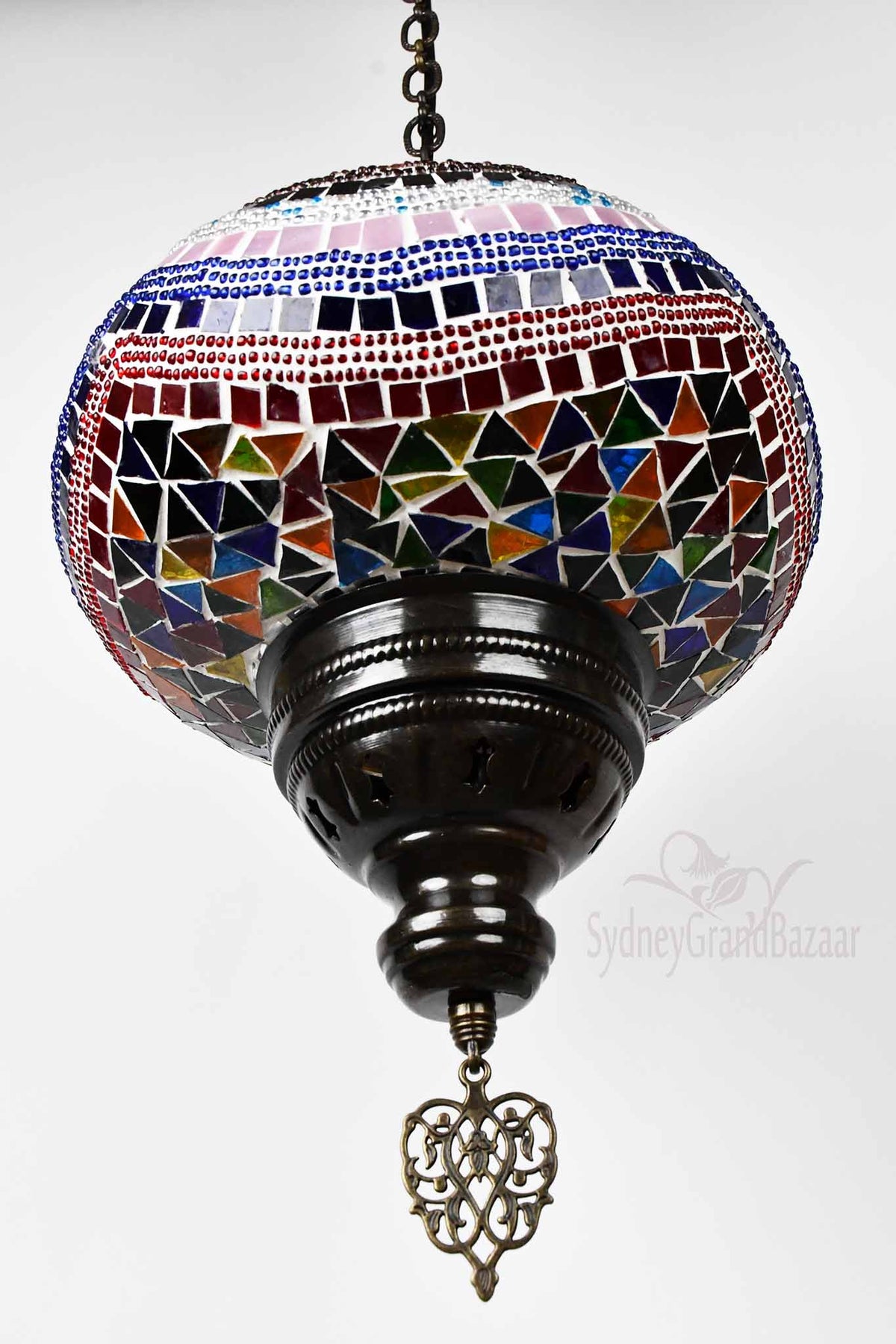 Turkish Pendant Light Multicoloured SGB Signature Design B4 Lighting Sydney Grand Bazaar 